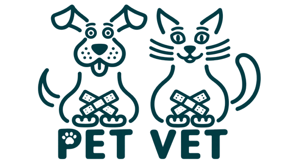 Pet Vet Inc. dog-and-cat logo